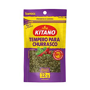 Tempero para Churrasco Kitano 12g