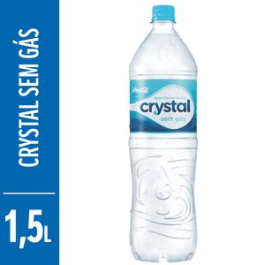 Água Mineral Crystal sem Gás 1,5L