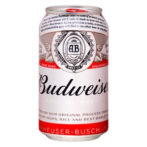 Cerveja Budweiser Lata 350ml