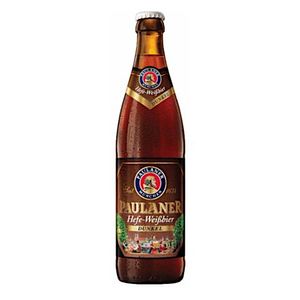 Cerveja Paulaner Hefe Weissbier Dunkel 500ml
