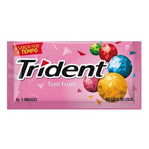 Chiclete Trident Tutti-Frutti 8g