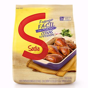 Coxa de Frango Congelado Temperado Assa Fácil Sadia 800g