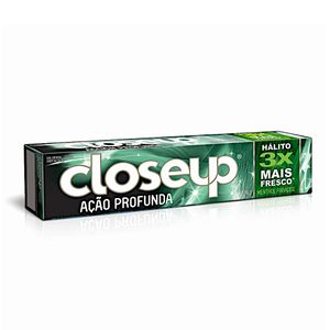 Creme Dental Closeup Ação Profunda Menthol Paradise 90g