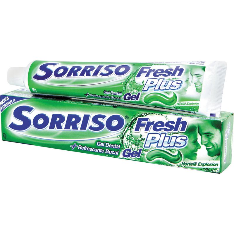 Creme Dental Sorriso Fresh Hortelã 90g - Supermercado Coop
