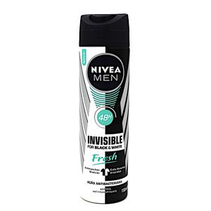 Desodorante Aerosol Nívea For Men Invisible Black White 150ml