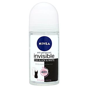 Desodorante Rollon Nívea Invisible Black White 50ml