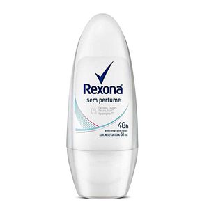 Desodorante Rollon Rexona sem Perfume Feminino 50ml