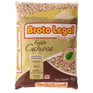Feijão Carioca Broto Legal 1kg