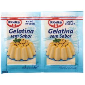 Gelatina Dr. Oetker Sem Sabor 24g