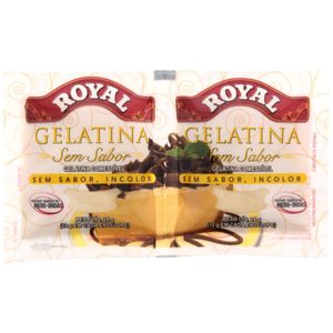 Gelatina Incolor sem Sabor Royal 24g