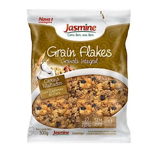 Granola Flakes Maltados Jasmine 300g