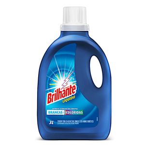 Lava Roupa Líquido Brilhante 3L