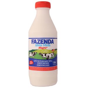 Leite Tipo A Semi Desnatado Fazenda Bela Vista 1 Litro