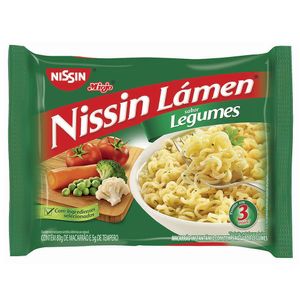 Macarrão Instantaneo Nissin Lámen Legumes 85g