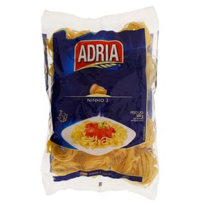 Macarrão com Ovos Ninho Adria 500g