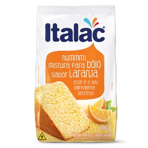 Mistura para Bolo Italac Laranja 400g