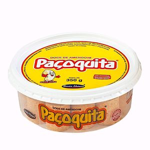 Doce de Amendoim Santa Helena Paçoquita Rolha Pote 350g