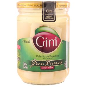 Palmito Pupunha Inteiro Gini 270g