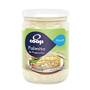 Palmito Pupunha Picado Coop 300g