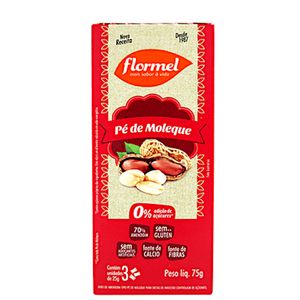 Pé de Moleque Zero Flormel 75g
