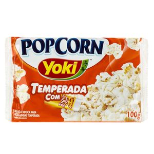 Pipoca para Micro-ondas Pop Corn Toque do Chef Yoki 100g