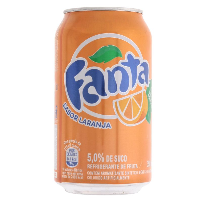 Refrigerante Fanta Laranja Lata 350ml - Supermercado Coop