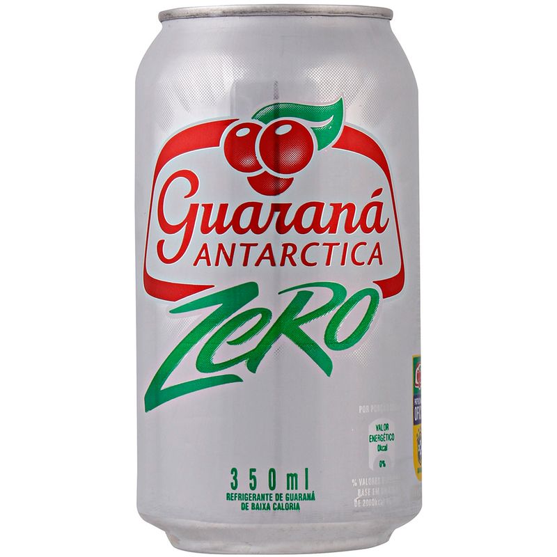 Refrigerante Guaraná Antarctica Zero Lata 350ml - Supermercado Coop