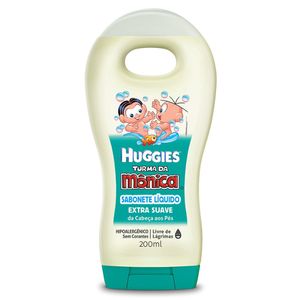 Sabonete Líquido Turma da Mônica Extra Suave 200ml
