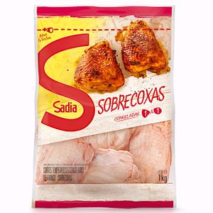 Sobrecoxa de Frango Sadia Temperado com Osso 1kg