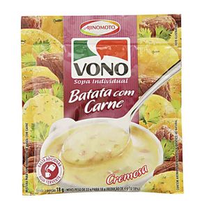 Sopa Cremosa Vono Batata com Carne 18g