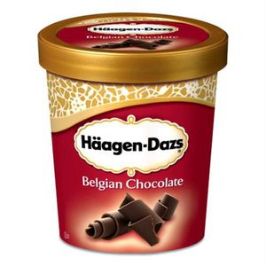 Sorvete de Chocolate Belga Häagen-Dazs 473ml