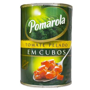 Tomate Pelado Pomarola em Cubos Lata 400g