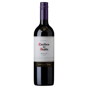 Vinho Tinto Chileno Casillero Del Diablo Merlot 750ml