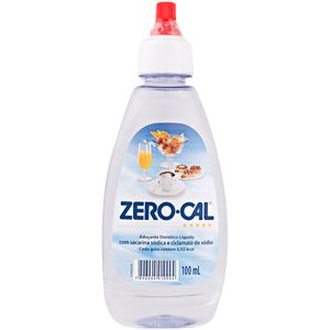 Adoçante Líquido Ciclamato Zerocal 100ml