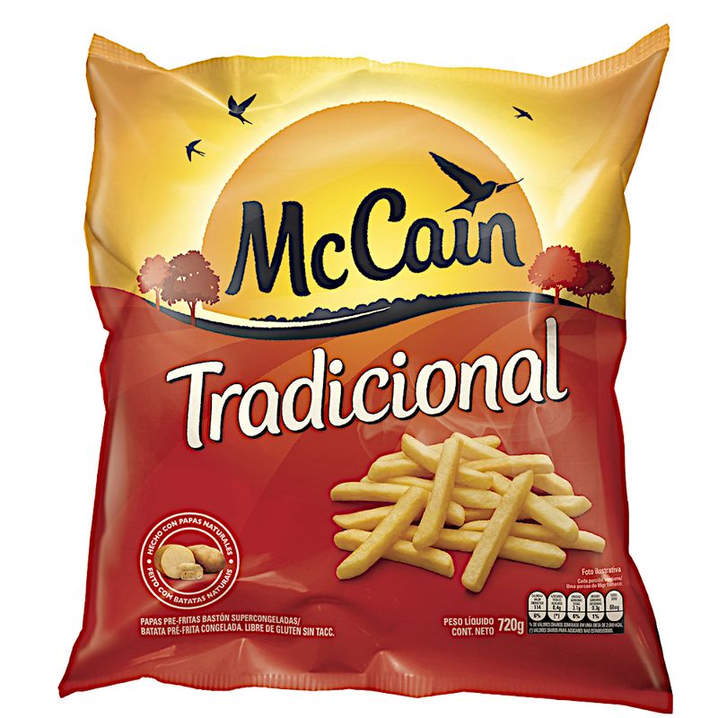 Novidade Mc Cain feita para airfryer, parece até a batata do outro