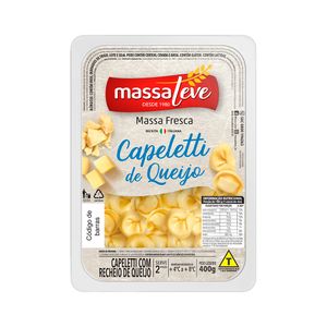 Capeletti de Queijo Massa Leve 400g
