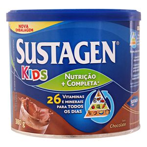 Fórmula Infantil Sustagen Kids Chocolate Lata 380g