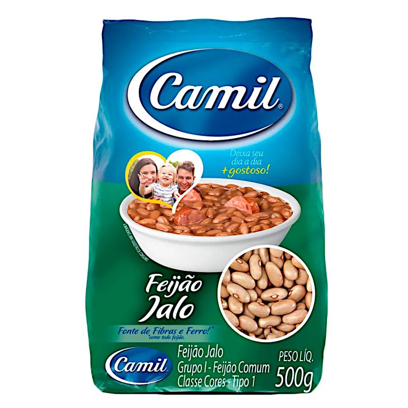 Feijão Jalo Camil Tipo 1 500g - Supermercado Coop