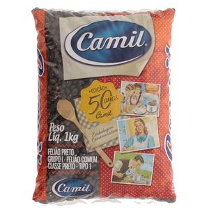Feijão Preto Camil 1kg
