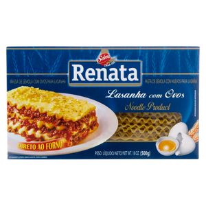 Lasanha com Ovos Renata 500g