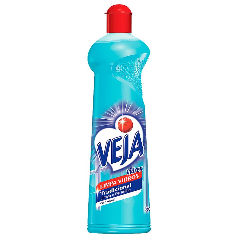 Limpa Vidro Veja Vidrex Álcool Squeeze 500ml - Supermercado Coop