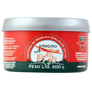 Manteiga Aviação com Sal 200g Lata