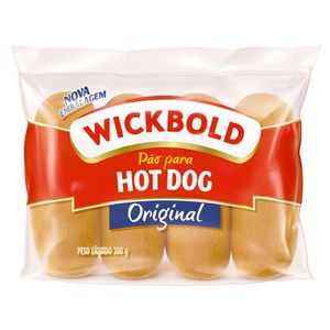 Pão Hot Dog Wickbold 200g