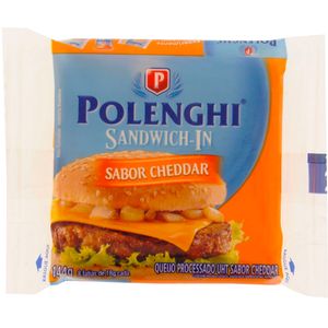 Queijo Cheddar Fatiado Polenghi 144g