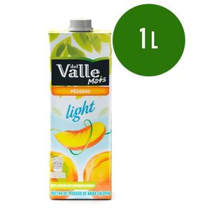 Suco de Pêssego Light  Del Valle 1 Litro