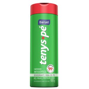 Talco para os Pés tenys Pé Baruel Conforado 100g