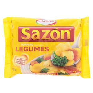 Tempero para Legumes Verduras e Arroz Sazón 60g