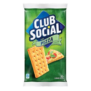 Biscoito Salgado Club Social Pizza 144g