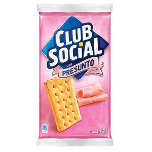Biscoito Salgado Club Social Presunto 141g