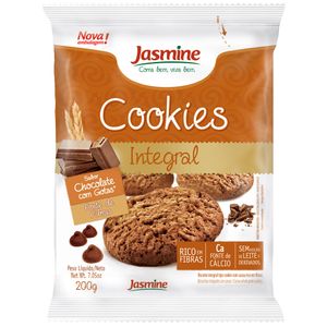 Cookies Jasmine Integral Chocolate com Gotas 150g